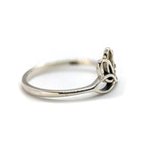 Sterling Silver Lotus Flower Peace Ring